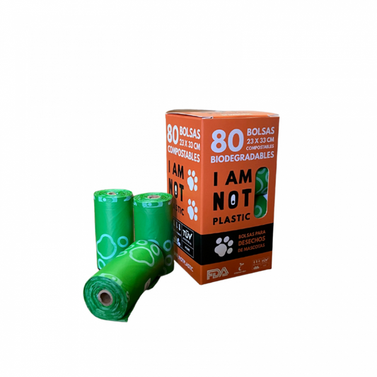 Bolsas Para Desechos De Mascotas 8 Rollos