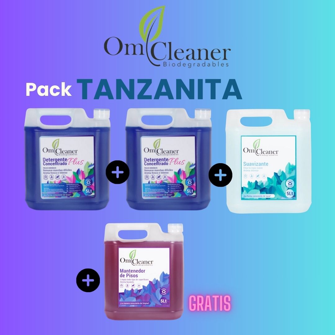 TANZANITA : 2 PLUS + 1 SUAVIZANTE Y LLEVATE 1 LIMPIAPISO DE REGALO!