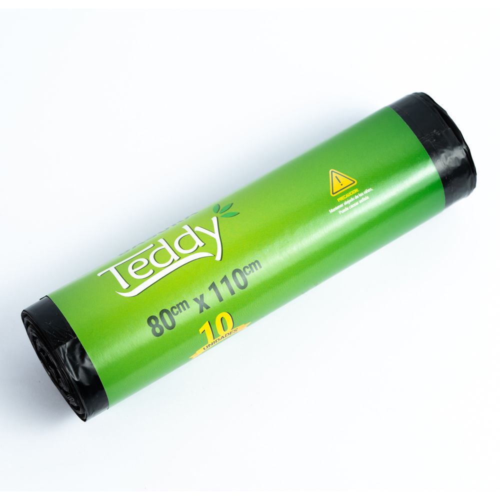 PACK BOLSAS DE BASURA 80X110 TEDDY ( 3 UNIDADES)