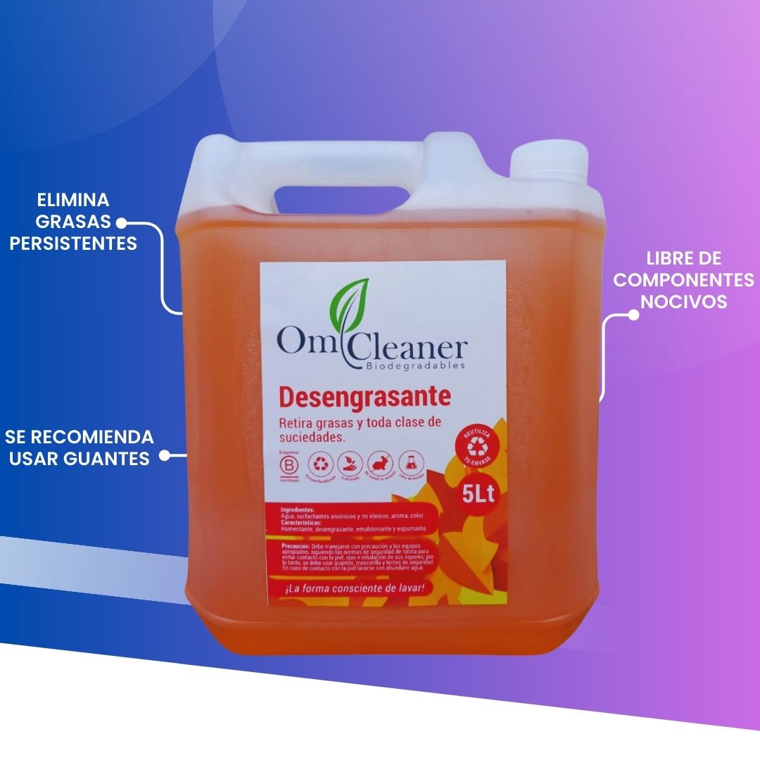 Desengrasante Bidon 5 Litros