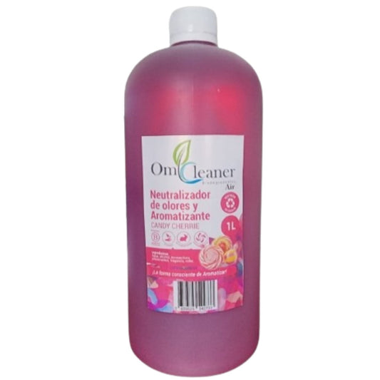 Neutralizador y Aromatizante Candy Cherry ( Frutos Rojos ) Recarga 1 Litro