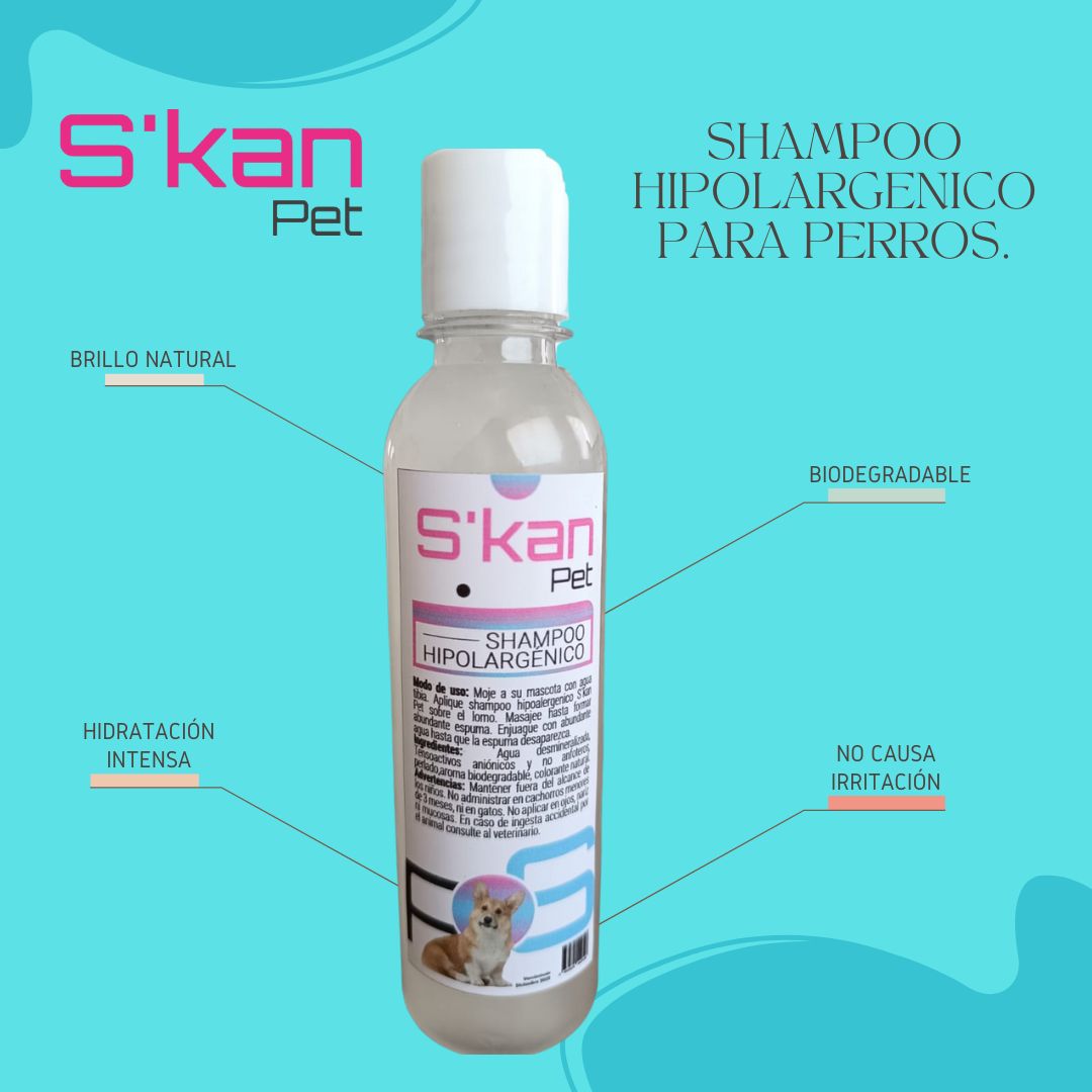 Shampoo de perro hipoalergenico 300 ml