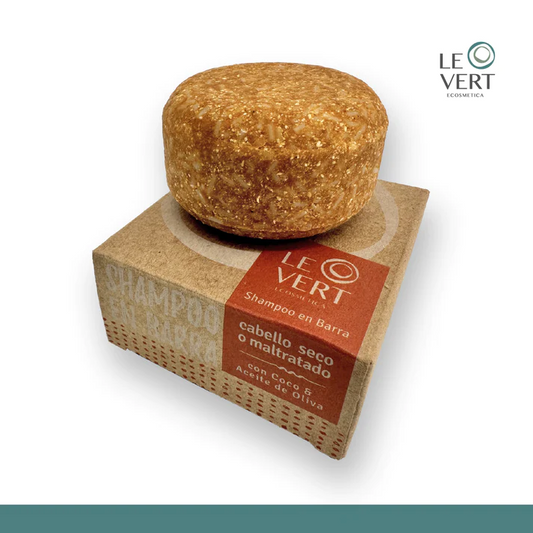 Shampoo en Barra Cabello Seco o Maltratado