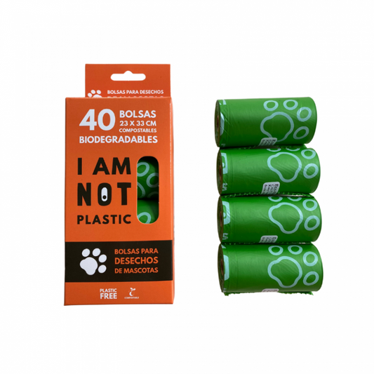 Bolsas Para Desechos De Mascotas 4 Rollos